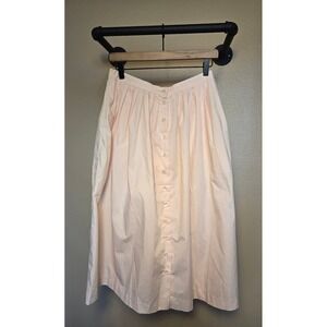 J crew outfitters pleated button up skirt preppy, school girl, tennis prep